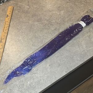 Source Unknown Deep Violet Hair Extension